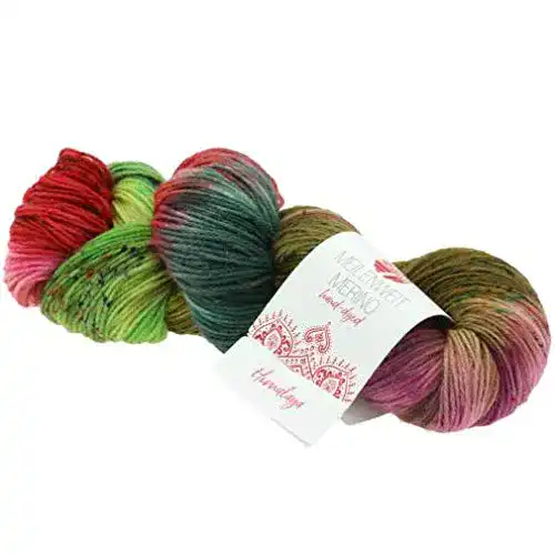 Lana-Grossa-Wolle Lana Grossa Meilenweit Merino Hand Dyed