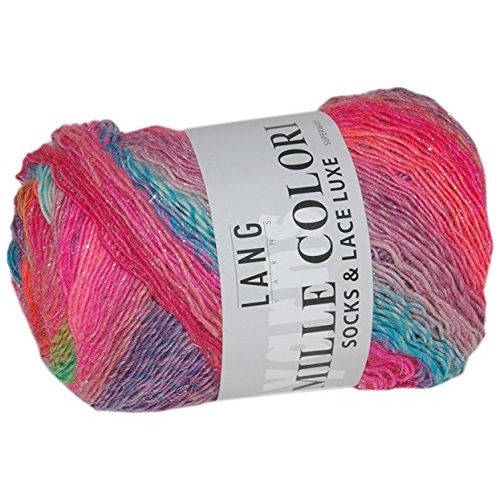 Lang-Yarns-Wolle Lang Yarns Mille Colori Socken u. Spitze Luxe-50