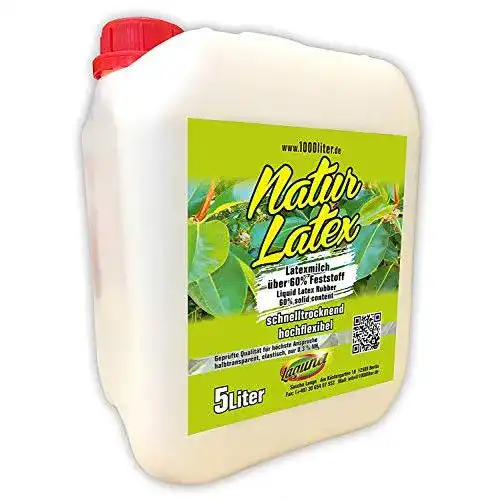 Latexmilch Laguna Flüssiglatex 5 Liter NATUR Latex im Kanister
