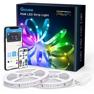 LED-Streifen 10m Govee LED Strip 10m, RGB LED, Bluetooth
