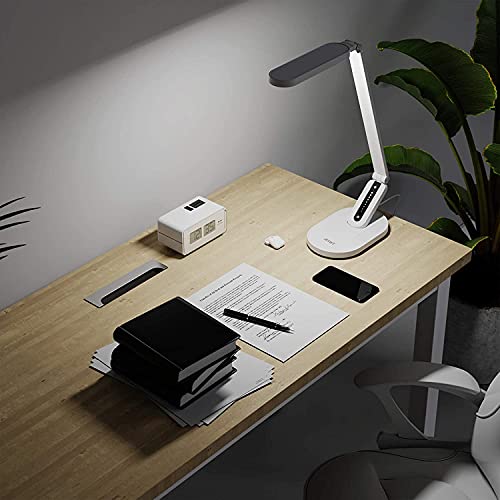 LED-Tischleuchte JKSWT Schreibtischlampe LED, 5 Farbmodi