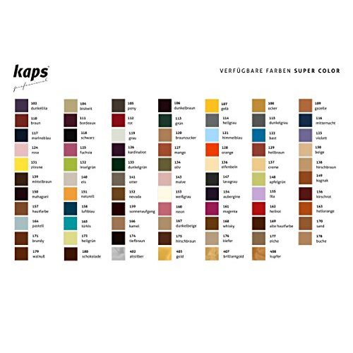 Lederfarbe Kaps Super Color für Naturleder, Synthetik und Textil