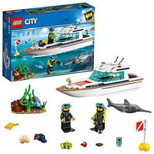 Lego-Schiff LEGO 60221 City Great Vehicles Tauchyacht
