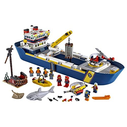 Lego-Schiff LEGO 60266 City Oceans Meeresforschungsschiff
