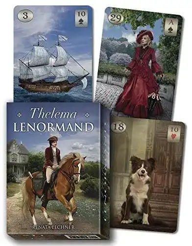 Lenormand-Karten Llewellyn Publications Thelema Lenormand