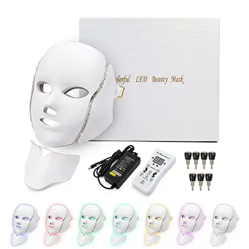 Lichttherapie-Maske Deciniee, 7-Farben-LED-Gesicht