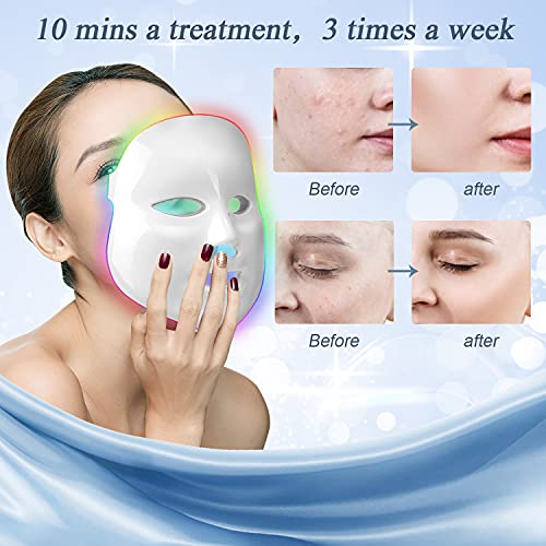 Lichttherapie-Maske obqo LED Gesichtsmaske Licht Therapie