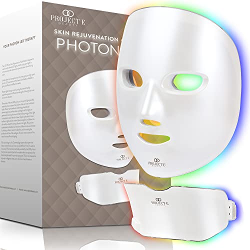 Die beste lichttherapie maske project e beauty drahtlose 7 farbe led Bestsleller kaufen
