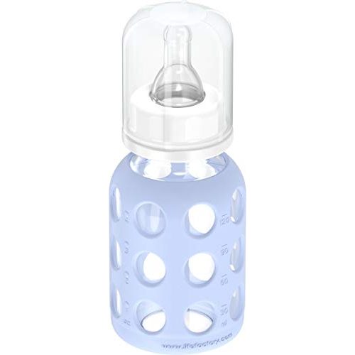 Lifefactory-Trinkflasche Lifefactory Baby, mit Sauger Größe 1