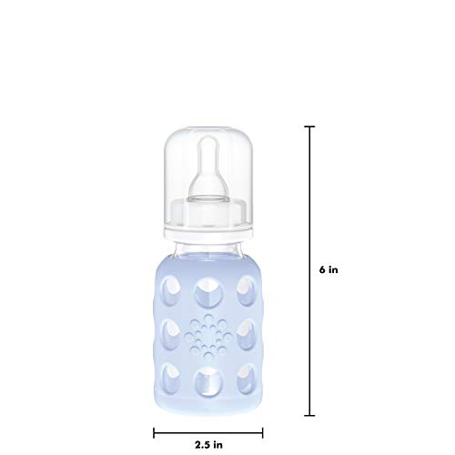 Lifefactory-Trinkflasche Lifefactory Baby, mit Sauger Größe 1