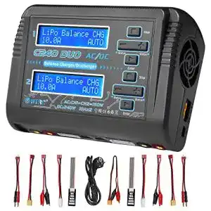 LiPo-Ladegerät HTRC Lipo Ladegerät Entlader C240 DUO