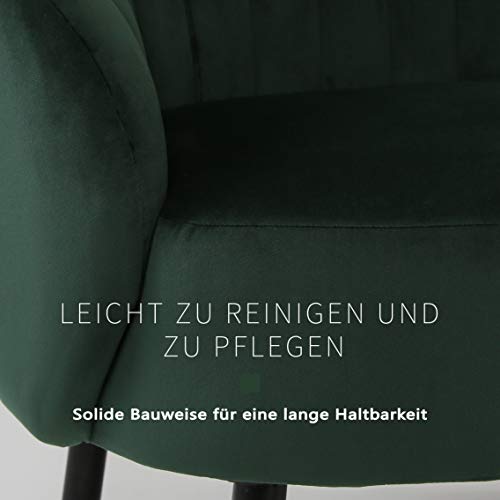 Lounge-Sessel HIC High in the clouds Samt Sessel Grün Modern