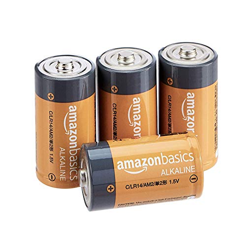 LR14-Batterie Amazon Basics Everyday Alkalibatterien, 1,5 V, 4 St.