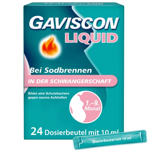 Magen-Gel Gaviscon Liquid bei Sodbrennen 24x 10ml