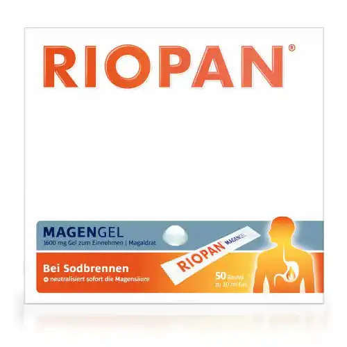Magen-Gel Riopan Magen Gel mit dem Wirkstoff Magaldrat