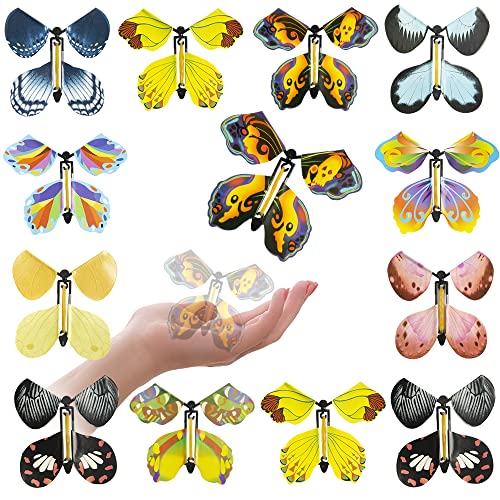 Magische Schmetterlinge Lircentoud 12 Stück Fliegend