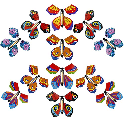 Magische Schmetterlinge Wenrou 12 Stück Fliegend