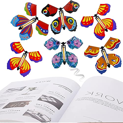 Magische Schmetterlinge Wenrou 12 Stück Fliegend