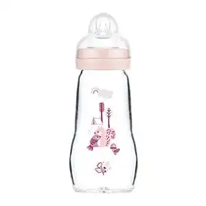 Mam-Trinkflasche MAM Feel Good Babyflasche aus Glas 260 ml