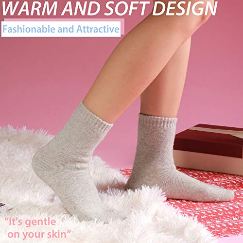 Merino-Socken ANTSANG Merino Socken für Damen 5 Paar