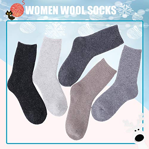 Merino-Socken ANTSANG Merino Socken für Damen 5 Paar