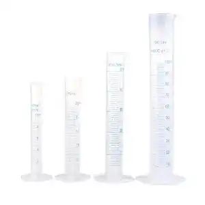 Messzylinder UEETEK 4ST Graduierung Kunststoff Liquid Messung