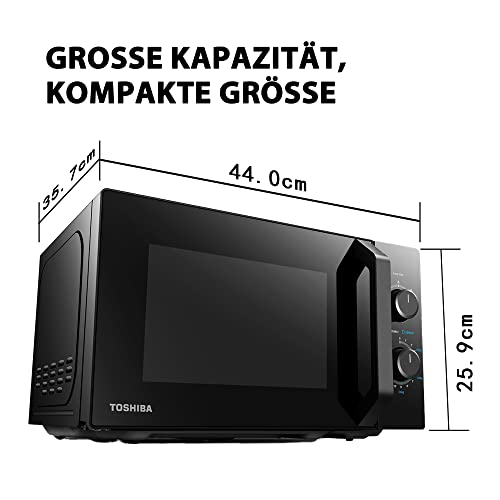 Mikrowelle unter 100 Euro Toshiba MW2-MM20PF(BK) Mikrowelle