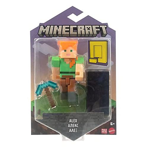 Minecraft-Figuren Mattel Minecraft HFC34 Alex Action Figur
