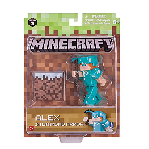 Minecraft-Figuren Minecraft 16478 Alex mit Diamantausrüstung
