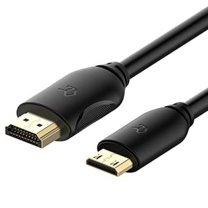 Mini-HDMI-Kabel Rankie Verbindungskabel, 1,8m, Schwarz