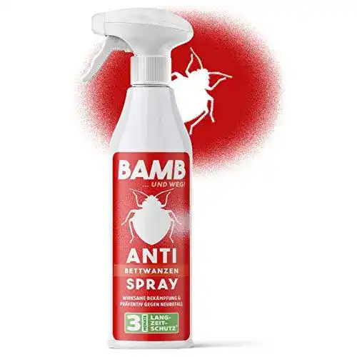 Die beste Mittel gegen Bettwanzen bamb, für Matratzen & Wohnung, 500ml 2026 Test Bestseller Mittel gegen Bettwanzen bamb, für Matratzen & Wohnung, 500ml