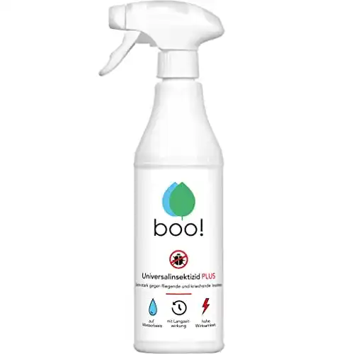 Die beste Mittel gegen Bettwanzen boo! Plus, extra stark, 500 ml 2026 Test Bestseller Mittel gegen Bettwanzen boo! Plus, extra stark, 500 ml