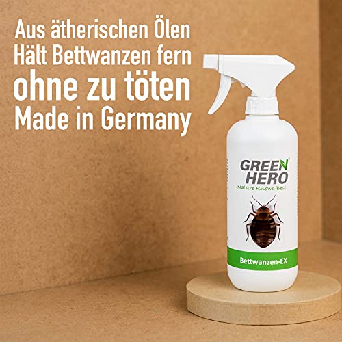 Mittel gegen Bettwanzen Green Hero Bettwanzen-Ex Spray, 500 ml
