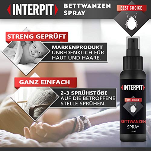 Mittel gegen Bettwanzen Interpit ® BETTWANZEN Spray, 100ml