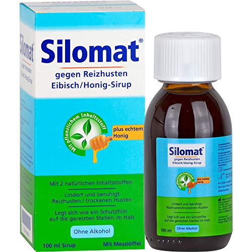 Mittel gegen Reizhusten Silomat Eibisch/Honig Sirup 100 ml