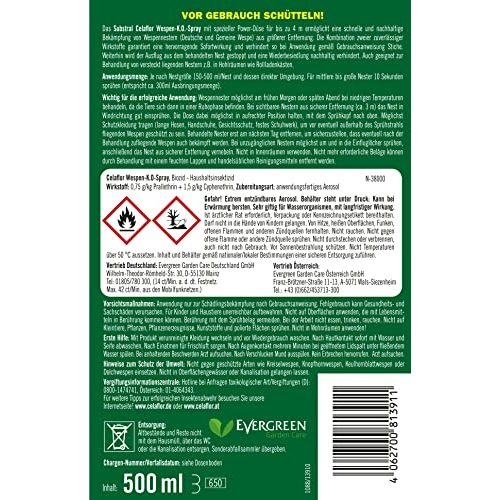 Mittel gegen Wespen Substral Celaflor Wespen K.O. Spray, 500 ml