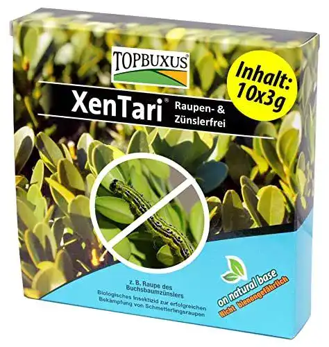 Mittel gegen Zünsler TOPBUXUS XenTari Raupen & Zünslerfrei