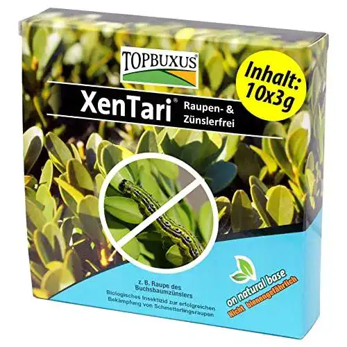 Mittel gegen Zünsler TOPBUXUS XenTari Raupen & Zünslerfrei