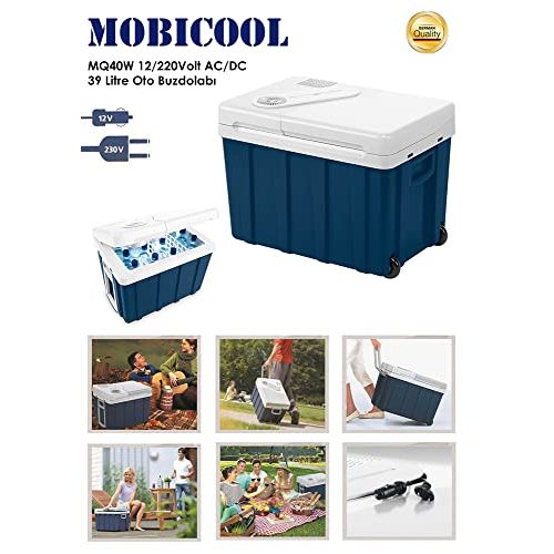 Mobicool-Kühlbox Mobicool MQ40W AC/DC tragbar mit Rollen