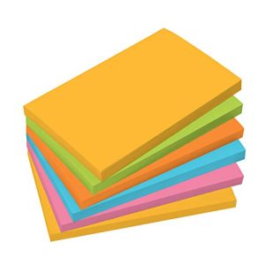 Moderationskarten Sigel MU121 Haftnotizen, 6 Blocks à 100 Blatt