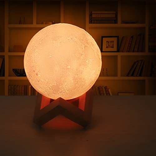 Mond-Lampe GEEDIAR 15cm LED mit Fernbedienung