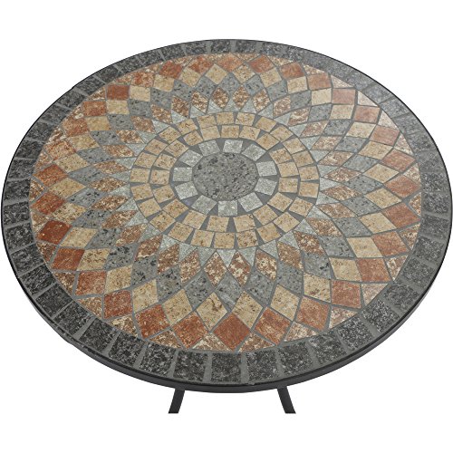 Mosaiktisch Siena Garden 380813 Tisch Prato, Ø60x71cm