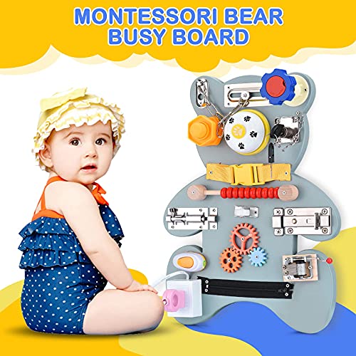 Motorikwand GJCrafts Montessori Spielzeug, Hängend
