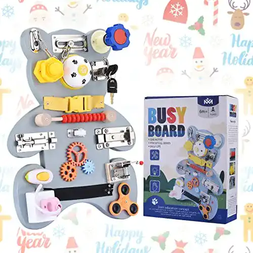 Motorikwand GJCrafts Montessori Spielzeug, Hängend