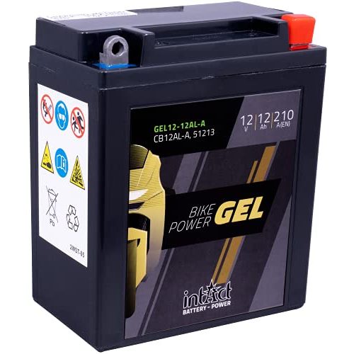 Die beste motorradbatterie 12 v 12 ah intact bike power gel12 12al a Bestsleller kaufen