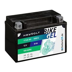 Motorradbatterie 12 V 8 Ah Batterie24.de HeyVolt GEL