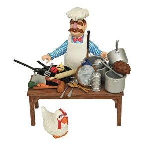 Muppets-Puppen DIAMOND SELECT TOYS Swedish Chef & Food