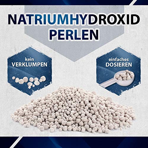 Natronlauge Furthchemie Natriumhydroxid, Ätznatron 5kg Perlen