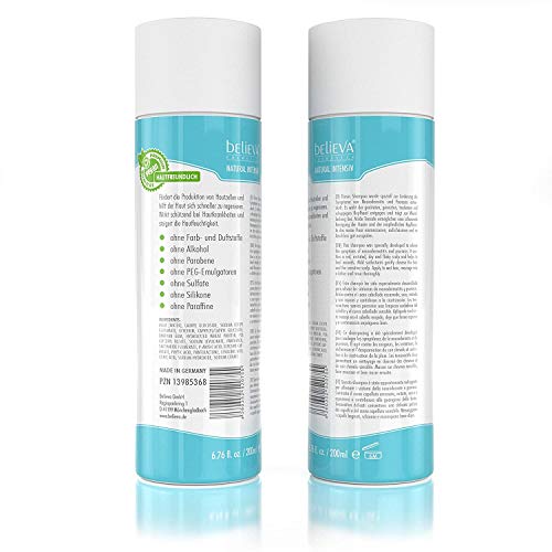 Neurodermitis-Shampoo believa Cosmetics Shampoo, 200ml