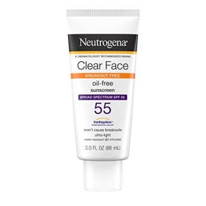 Neutrogena-Sonnencreme Neutrogena Klares Gesicht ölfrei SPF55
